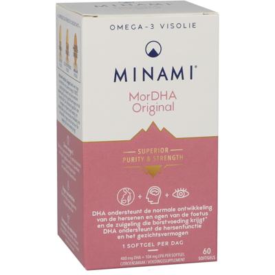 Minami MorDHA original citroensmaak 60 Softgels