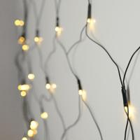 S.I.A. LED Netverlichting 300x150 cm 320 LEDs Warm Wit Licht Groen - thumbnail