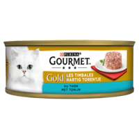 Gourmet Gold Hartig Torentje met tonijn natvoer kat (24x85 g) 2 trays (48 x 85 g) - thumbnail