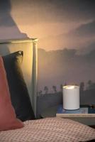 Lucide TUBE - Tafellamp - Ø 9,6 cm - LED 3 StepDim - GU10 - 1x5W 2700K - Wit - thumbnail