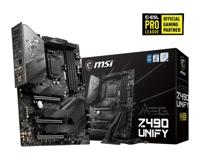 MEG Z490 UNIFY - Moederbord - ATX - LGA1200 Socket - Z490 – Realtek 8125B 2.5G LAN - Intel AX201 - Realtek ALC1220 + ESS SABRE9018Q2C combo DAC - thumbnail