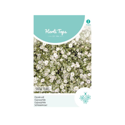 Zaden Gypsophila Gipskruid Snow Flake dubbelbloemig wit Hortitops - Hortitops