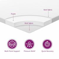 Boxspringbed Blauw en Wit 80 x 200 cm Katoen Stof - thumbnail