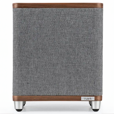 Ruark Audio RS1 subwoofer met ingebouwde versterker - walnoot