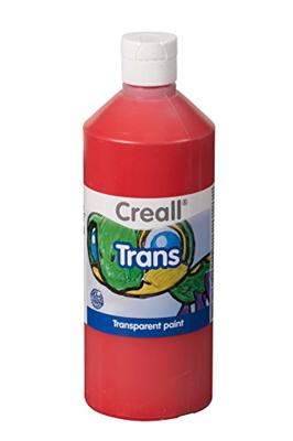 Creall transparante verf rood, 500ml