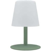 Lampada da tavolo senza fili - LUMISKY - STANDY MINI Oliva - H25 cm - Base in acciaio verde oliva - Bianco caldo e LED bianco - thumbnail
