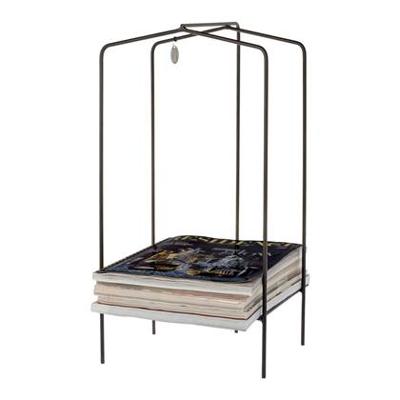 Tijdschriftenhouder Mika zw 50cm Tijdschriftenhouder Mika zw 50cm