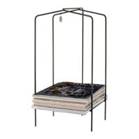 Tijdschriftenhouder Mika zw 50cm - thumbnail