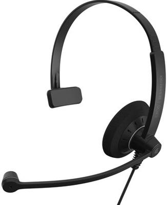 EPOS IMPACT SC 30 On Ear headset Telefoon Kabel Mono Zwart Headset