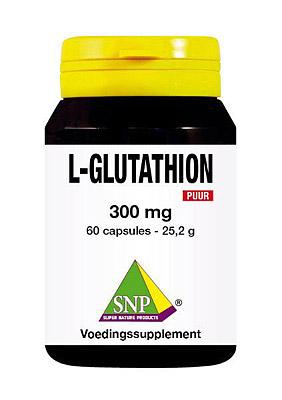 SNP L-Glutathion 300mg puur 60 Vegetarische capsules SNP L-Glutathion 300mg puur 60 Vegetarische capsules