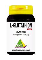 SNP L-Glutathion 300mg puur 60 Vegetarische capsules - thumbnail