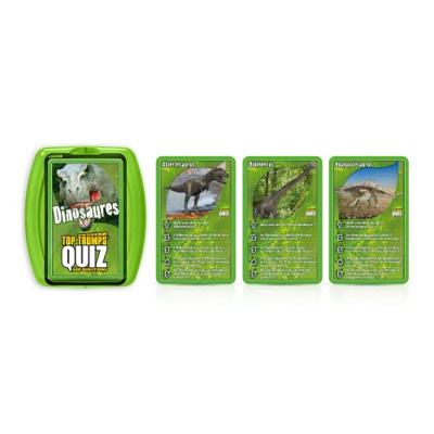 Spel met vragen en antwoorden Top Trumps Quiz Dinosaures
