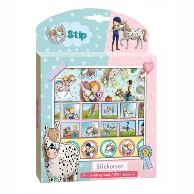 Dsp. Stip de pony stickerset. 3+ (12 st.