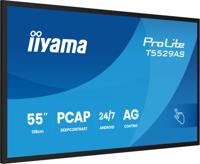 Iiyama ProLite Digital Signage display Energielabel: G (A - G) 138.7 cm (54.6 inch) 3840 x 2160 Pixel 24/7 Android, Multi-touch, Kiosk-modus - thumbnail