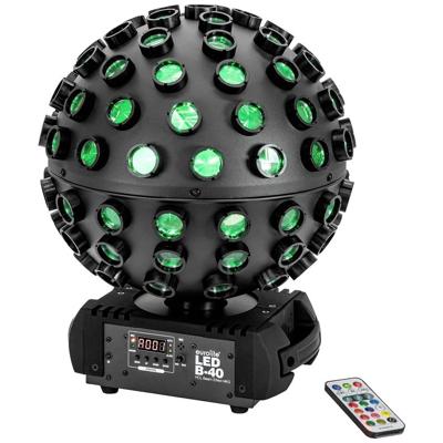 Eurolite LED B-40 HCL Beam Effect MK2 RGBAW+UV zwart Eurolite LED B-40 HCL Beam Effect MK2 RGBAW+UV zwart