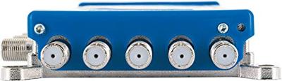 Schwaiger SEW98 531 Satelliet multiswitch Ingangen (satelliet): 9 (8 satelliet / 1 terrestrisch) Aantal gebruikers: 8 Standby-functie Schwaiger SEW98 531 Satelliet multiswitch Ingangen (satelliet): 9 (8 satelliet / 1 terrestrisch) Aantal gebruikers: 8 Standby-functie