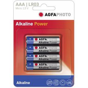 AgfaPhoto Power LR03 AAA batterij (potlood) Alkaline 1.5 V 4 stuk(s)
