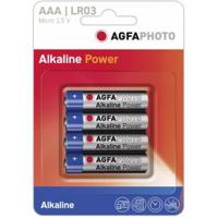 AgfaPhoto Power LR03 AAA batterij (potlood) Alkaline 1.5 V 4 stuk(s) - thumbnail
