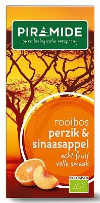 Piramide Thee Rooibos Perzik & Sinaasappel Piramide Thee Rooibos Perzik & Sinaasappel