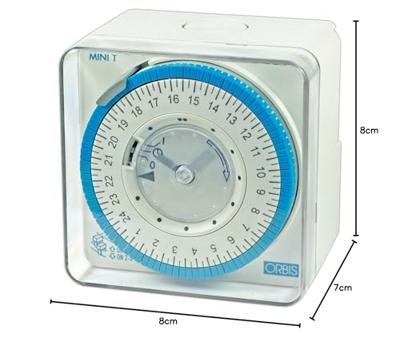 ORBIS Zeitschalttechnik MINI T-QRD 230 V Opbouwschakelklok Analoog 230 V/AC