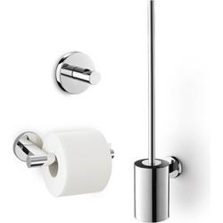 ZACK Scala toilet accessoires 3-delig rvs glans