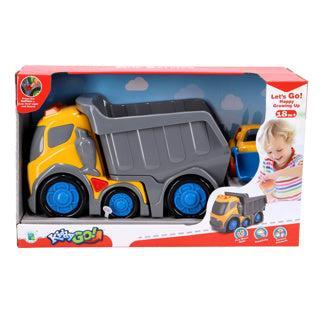 KiddyGo Dump Truck 31 cm + Licht en Geluid KiddyGo Dump Truck 31 cm + Licht en Geluid