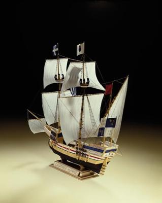 Heller 80841 La Grande Hermine Bouwpakket Schaal 1:150