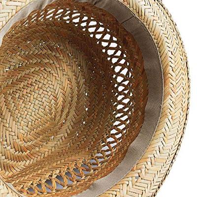 Beechfield CB730 Straw Summer Trilby - Natural - S/M