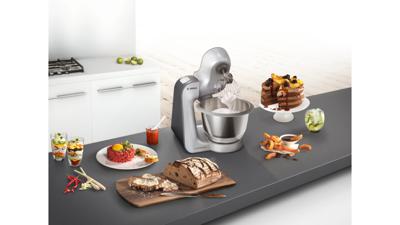 Bosch MUM59S81DE Keukenmachine Zwart/RVS