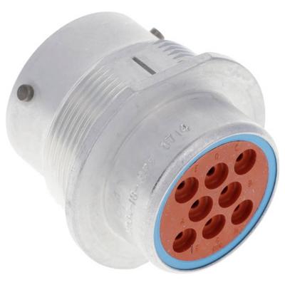 TE Connectivity HD34-18-8PE Ronde connector Flensstekker Totaal aantal polen: 8 Serie (ronde connectoren): HD30 1 stuk(s)
