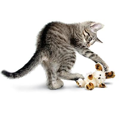 KONG CAT SOFTIES PATCHWORK BEAR ASSORTI 7,5X5X12,5 CM