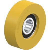 Blickle FTH 75x23/20-14K Geleidingsrol Wieldiameter: 75 mm Draagvermogen (max.): 150 kg 1 stuk(s) - thumbnail