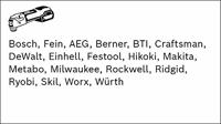 Bosch Accessories 2608664203 AYZ 53 BPB Bimetaal Invalzaagblad 53 mm 5 stuk(s) - thumbnail