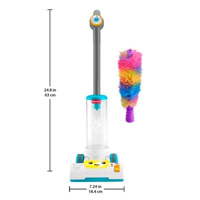 Fisher-Price Leerplezier Lachen & Leren 2-in-1 stofzuiger