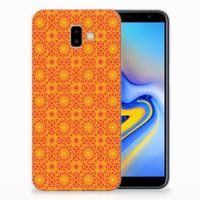 Samsung Galaxy J6 Plus (2018) | TPU bumper | Batik Oranje - thumbnail