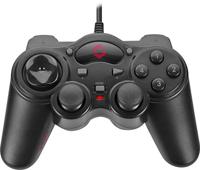 SL-6515-BK THUNDERSTRIKE - Spelpad - 12 knoppen - met bekabeling - zwart - voor PC - thumbnail