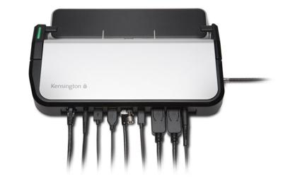 Kensington LD4650P USB-C-Dockingstation Voor Eén Gebruiker Met K-Fob Smart Slot. Type C naar HDMI/USB-C hub - - 110W Adapter - Windows (K38400EU)