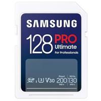 Samsung PRO Ultimate SD Card 128GB + USB-kaartlezer SD-Kaart Wit - thumbnail