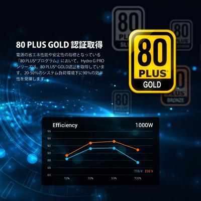 FSP (FORTRON) Alimentation 1000W Hydro G Pro ATX 3.0 80+ Gold