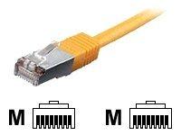 Equip 605564 RJ45 Netwerkkabel, patchkabel CAT 6 S/FTP 5.00 m Geel Vergulde steekcontacten 1 stuk(s)