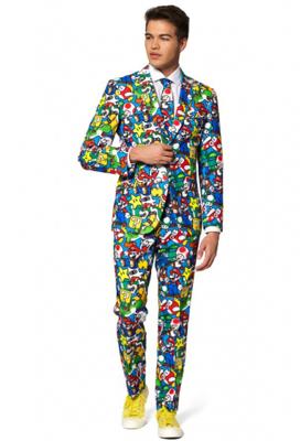 Super Mario kostuum man