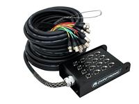 Omnitronic XLR/XLR Multicore kabel 30 m Aantal ingangen:12 x Aantal uitgangen:4 x - thumbnail