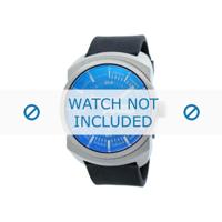 Diesel horlogeband DZ1261 Rubber Zwart - thumbnail