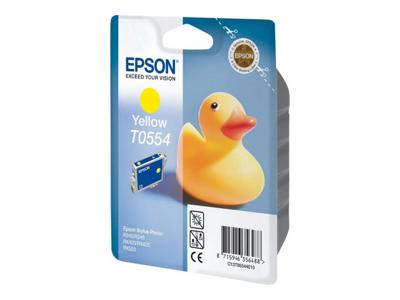 Huismerk Epson T0554 Inktcartridge Geel