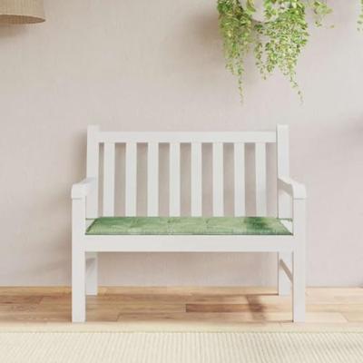 VidaXL Tuinbankkussen 100x50x3 cm oxford stof bladpatroon