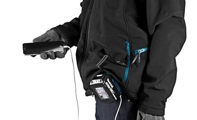 Makita DCJ205ZXL | Verwarmde jas XL | Zonder accu&apos;s, lader, inclusief jasadapter