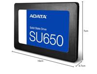 ADATA ASU650SS-512GT-R internal solid state drive 2.5" 512 GB SATA III 3D NAND - thumbnail