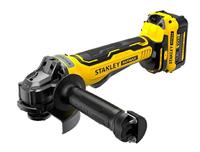Stanley SFMCG700M2K FATMAX® V20 Accu Haakse Slijper 125mm Brushless 18V 4.0Ah in koffer - thumbnail