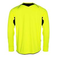 Stanno 429003 Bergamo Referee Shirt l.m. - Neon Yellow-Black - XS - thumbnail