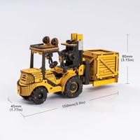 Robotime Forklift houten bouwpakket - thumbnail